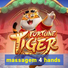 massagem 4 hands